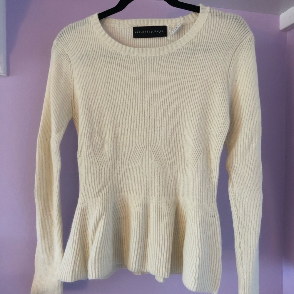 Nasty Gal Peplum Sweater